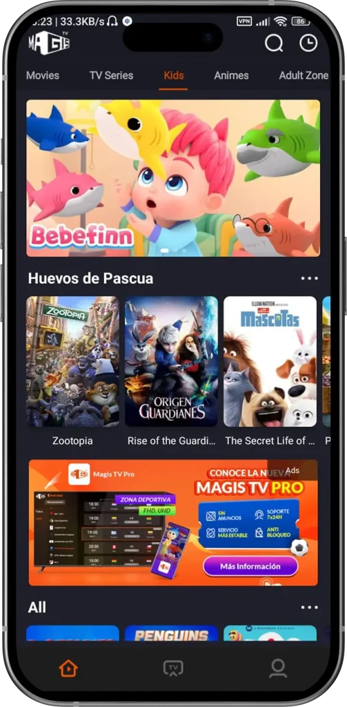 Kids Channels